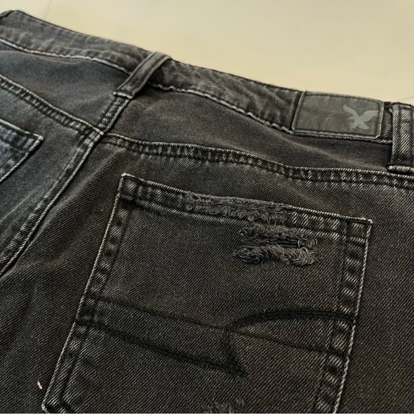 Black denim skirt - Picture 6 of 8